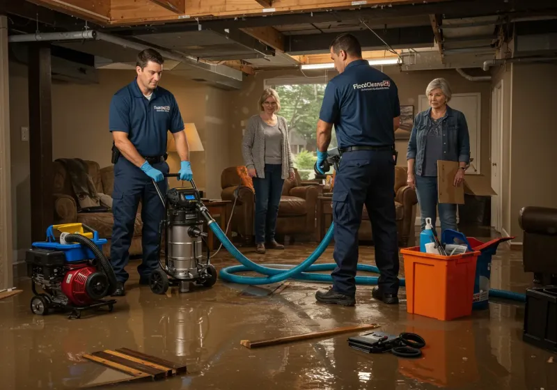 Basement Water Extraction and Removal Techniques process in Cary, NC